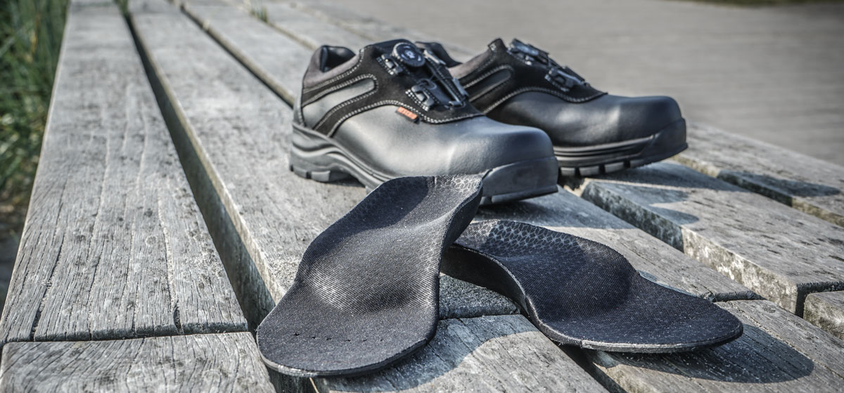 CE-mærkede indlæg giver sikkerhedsskoene den rigtige sikkerhed - Sahva