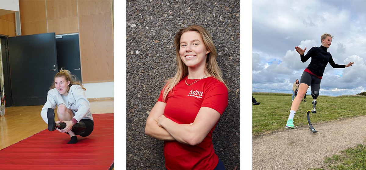 Sahva støtter para-atlet Emilie Aaen - Sahva