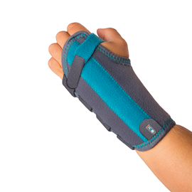 Håndledsbandage til børn fra Orliman - venstre