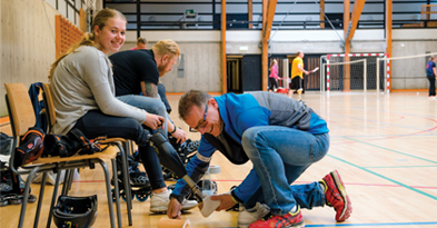 Mød andre amputerede - Sahva