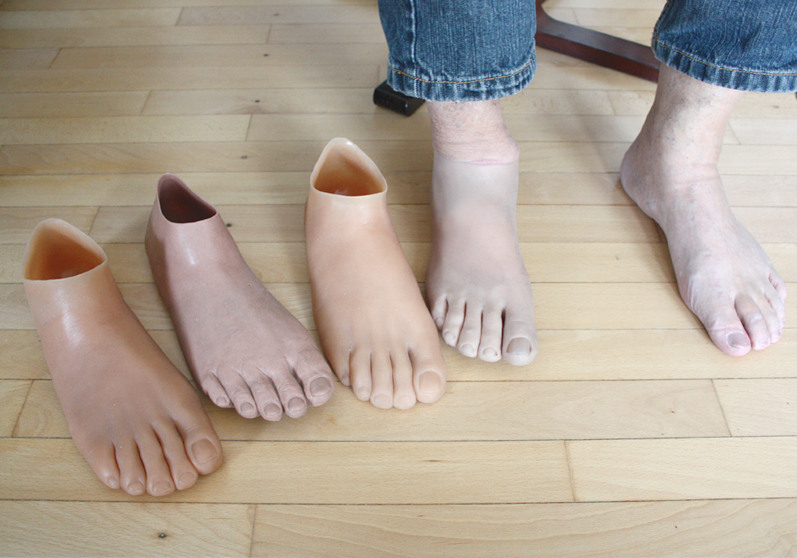 Forskellige delfodsproteser - Sahva