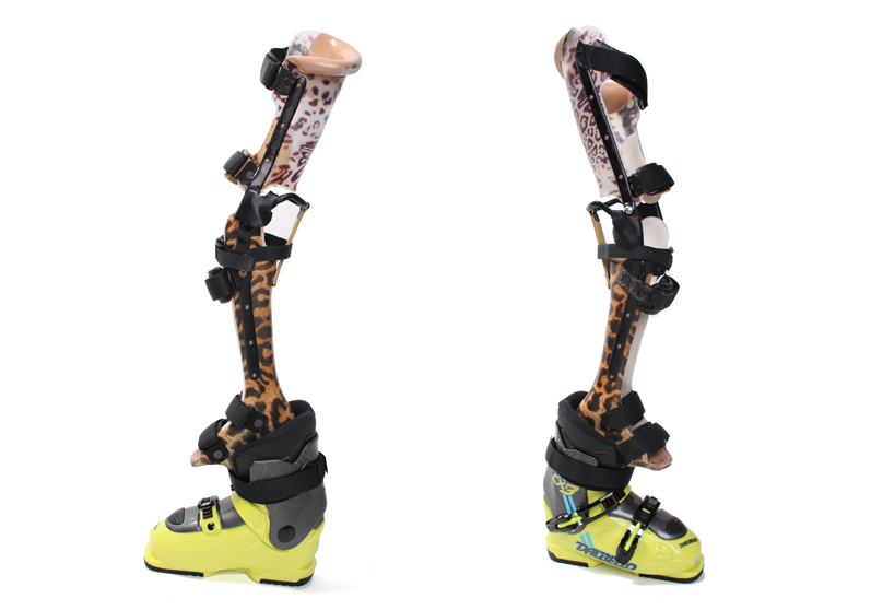 Kortbensprotese til skistøvler - Sahva