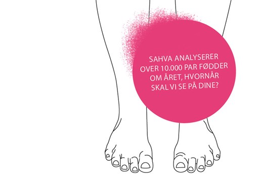 Sahva analyserer  over 10.000 par fødder  om året - Sahva