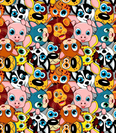 25 Animal Faces 25 Animal Faces