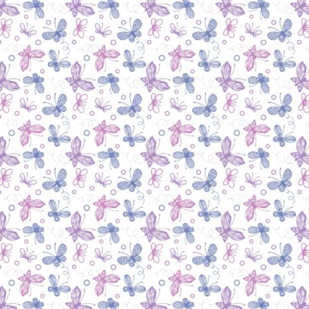 23 Butterflies Lilac