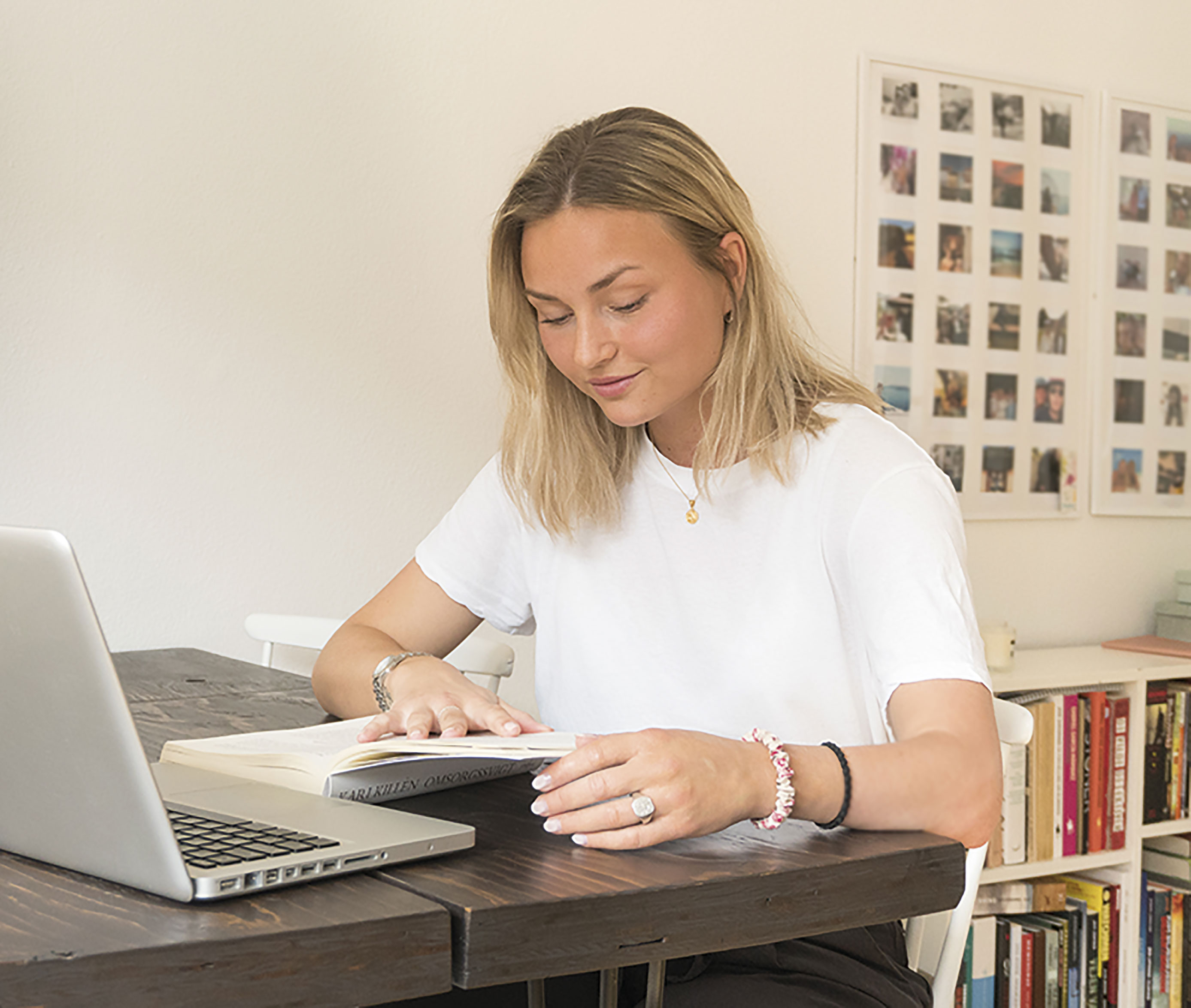 Anna går nu med T-shirts efter at hun har fået en æstetisk armprotese - Sahva