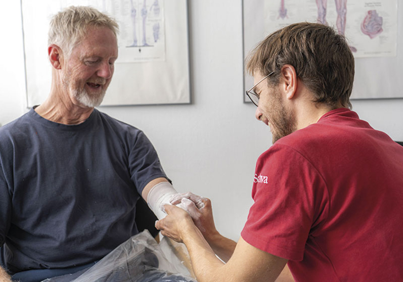 Proteseforsyning med gipsafstøbning af armstump - Sahva