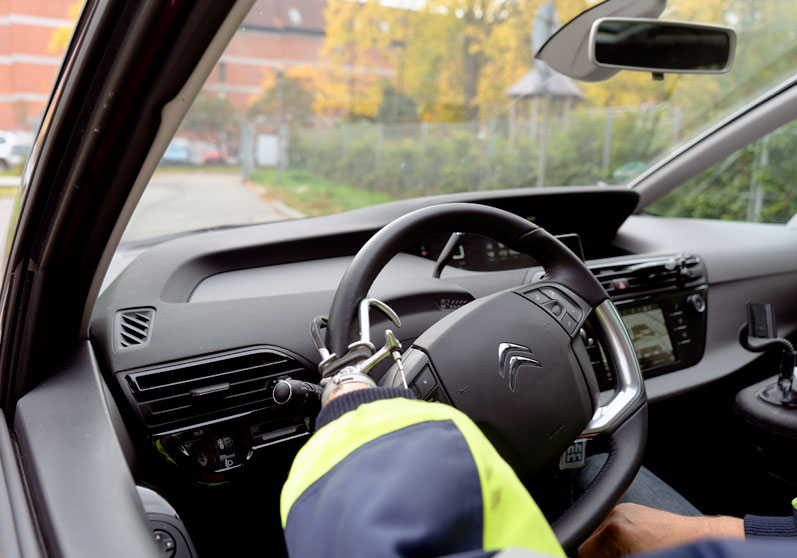 Mekanisk krog på armprotese - Sahva