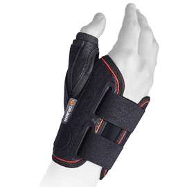 Kort tommel-/ håndledsbandage fra Orliman - højre