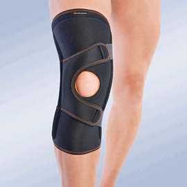 Knæbandage lateral/medial kontrol af knæskal fra Orliman - Højre