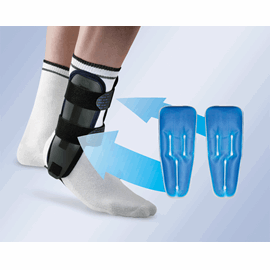 Ankelortose med gel fra Orliman