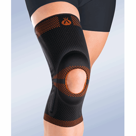 Knæbandage med åbent knæ fra Orliman