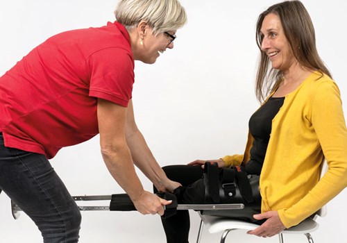 Påsætning af Thomassplint