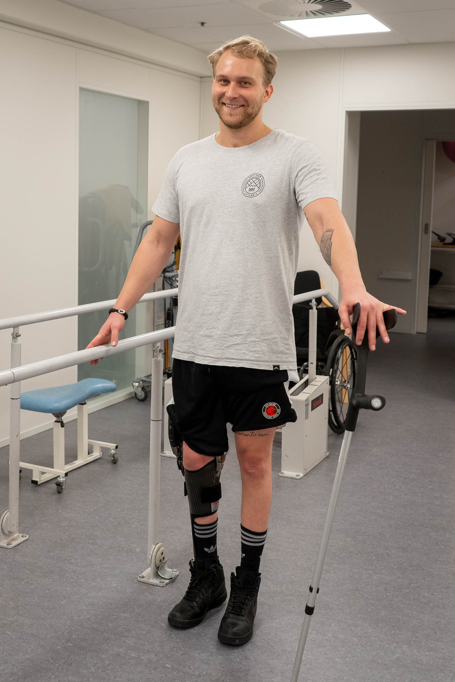 Sahva og Ortobock er i tæt samarbejder i forbindelse med tilpasning og udlevering af den nye C-Brace 2.0 - Sahva