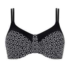 Ayon SB Bikini top sort/hvid