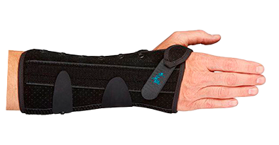 Blød semirigid håndledsortose - Sahva