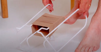 Påtager til komp.strømper med lukket tå - Sahva