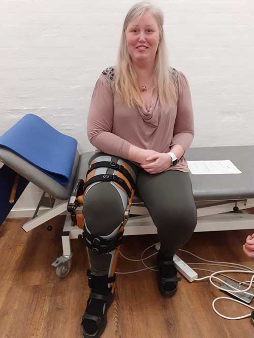 Cecilie blev lammet efter operation