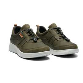 Damesko med elastik og snøre fra New Feet