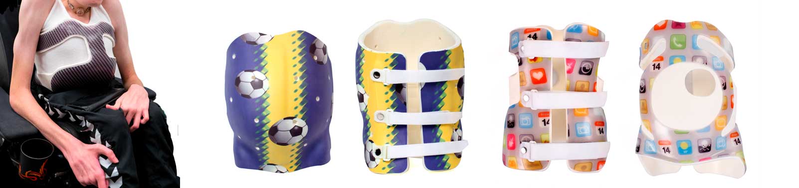 Varianter softbrace og dystofi korsetter - Sahva