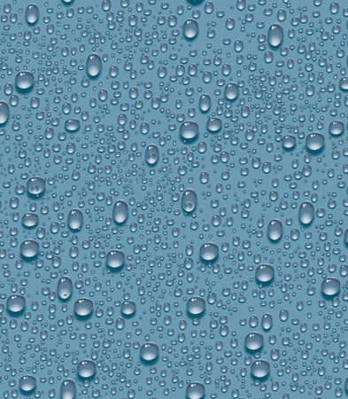 4 Regndråber (blå) 4 Regndråber (blå)